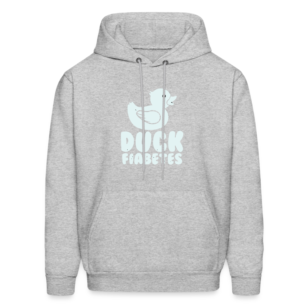 Duck Fiabetes Diabetic Humor Unisex Premium Comfort Hoodie - heather gray