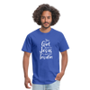 This Girl Runs On Jesus And Insulin Diabetes Awareness Unisex Classic T-Shirt - royal blue