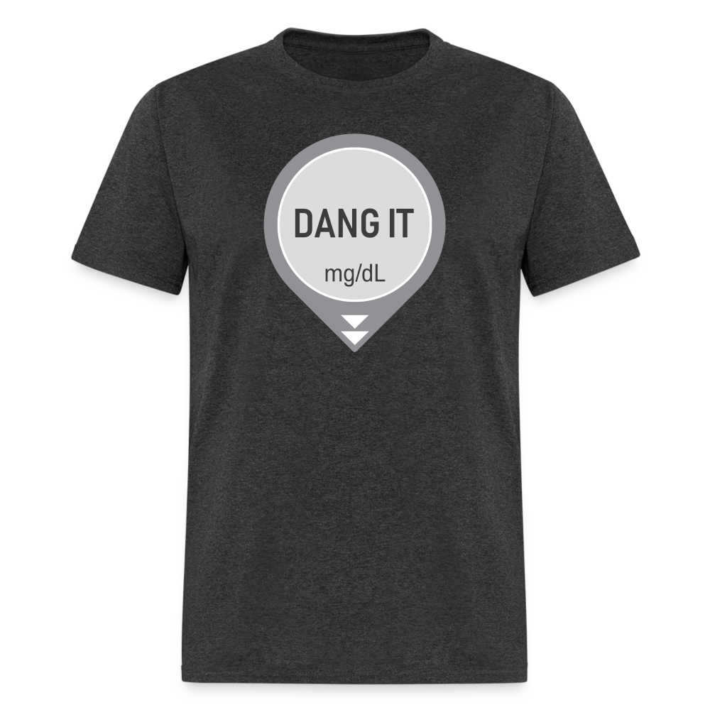 Dang It Dexcom CGM Funny Alert Sayings Unsex Adult T-Shirt - heather black