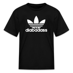 Diabadass kids Type 1 diabetes T-shirt in black