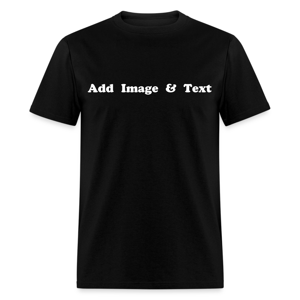 Create Your Own Apparel Text Design Gift Design Studio - black