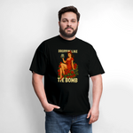 Droppin' Like The Bomb Diabetic Humor Unisex Comfort T-Shirt - black