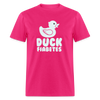 Duck Fiabetes Funny Diabetic Humor Unisex Softyle T-Shirt - fuchsia