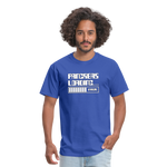 Pancreas Loading Error Humor Diabetes T-Shirt - royal blue