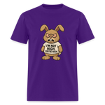 I'm Not High, You're High Unisex Adult T-Shirt - purple