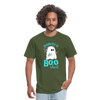 Diabetes Is Boo Sheet Funny Diabetic Halloween Humor Unisex T-Shirt - military green