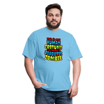Human Costume Diabetic Zombie T-Shirt Halloween Humor : Unisex Tee Shirt - aquatic blue