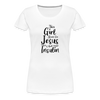 This Girl Runs On Jesus & Insulin Women’s Comfort T-Shirt - white