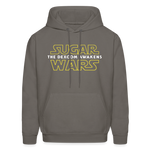 Sugar Wars "The Dexcom Awakens" Comfort Hoodie : Adult Unisex - asphalt gray