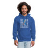 Diabetes Awareness Ribbon Unisex Softstyle Hoodie - royal blue