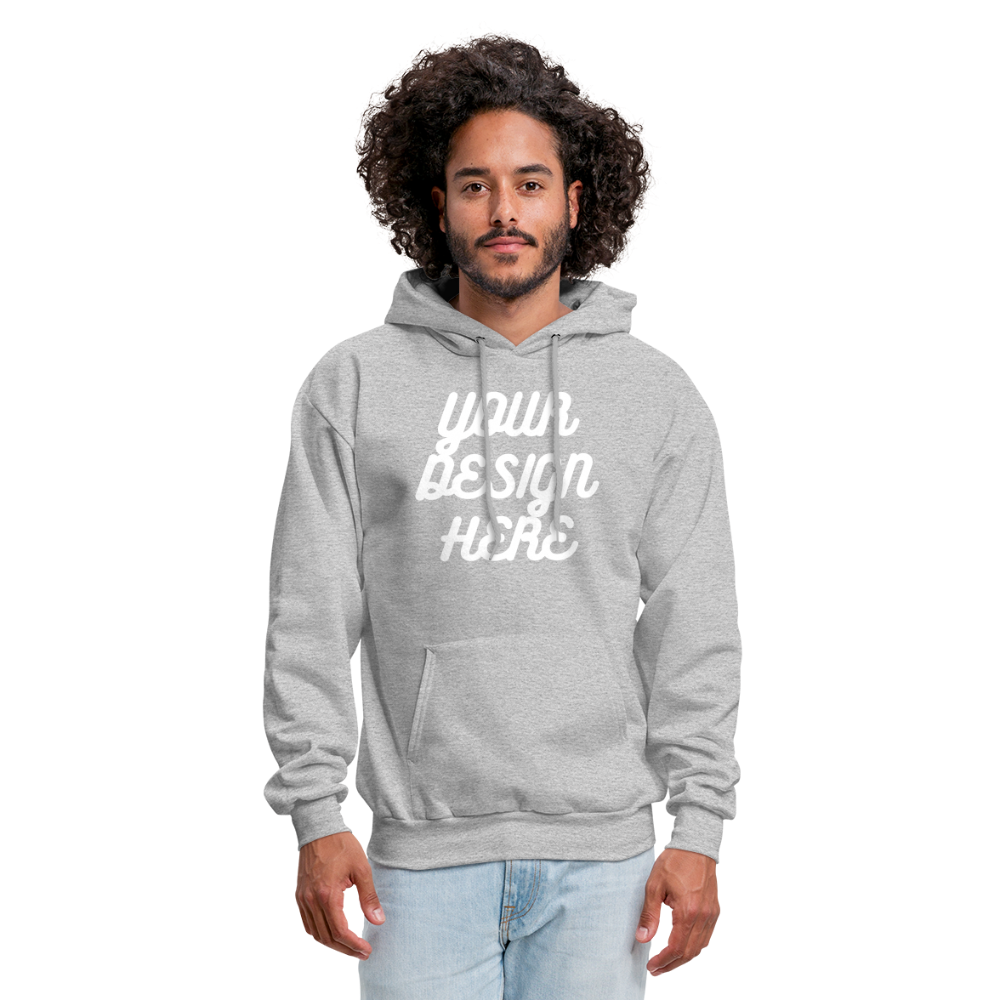 Create Your Own Hoodie Designs Using Our Creator Studio - heather gray