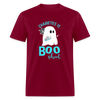 Diabetes Is Boo Sheet Funny Diabetic Halloween Humor Unisex T-Shirt - burgundy