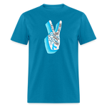 Faith Love Hope joy Peace cure Diabetes Awareness T-Shirt Unisex T-Shirt - turquoise