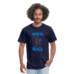 Diabetic Ninja Adult Premium Softstyle Unisex T-Shirt - navy