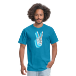 Faith Love Hope joy Peace cure Diabetes Awareness T-Shirt Unisex T-Shirt - turquoise