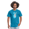 Faith Love Hope joy Peace cure Diabetes Awareness T-Shirt Unisex T-Shirt - turquoise