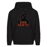 Duck Fiabetes Adult Unisex Comfort Hoodie - black