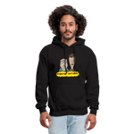 Beetus and Butthead Mashup Adult Unisex Comfort Hoodie - black