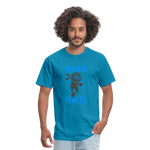 Diabetic Ninja Adult Premium Softstyle Unisex T-Shirt - turquoise