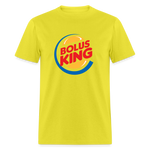 Bolus King "BK Parody" Morale Humor Adult Unisex Classic T-Shirt - yellow