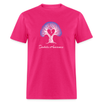 Diabetes Awareness Tree Of Love & Life Unisex T-Shirt - fuchsia
