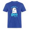 Diabetes Is Boo Sheet Funny Diabetic Halloween Humor Unisex T-Shirt - royal blue