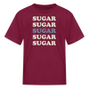 Hey Sugar Sugar Kids' Premium T-Shirt - burgundy