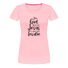 This Girl Runs On Jesus & Insulin Women’s Comfort T-Shirt - pink