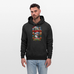 Type 1 Diabetes Ugly Christmas Men's Hoodie - charcoal grey