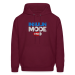 Insulin Mode On Gamers Adult Parody Premium Unisex Hoodie - burgundy