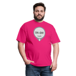 UH-OH! Dexcom Lows Alert Humor Adult Unisex T-Shirt - fuchsia