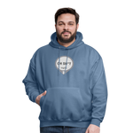 Dexcom Oh Sh*t Crash Alert Humor Humor Unisex Contrast Hoodie - denim blue