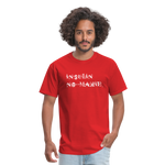Insulin No-Makie Diabetic #Warrior Pride Funny T-Shirt - red