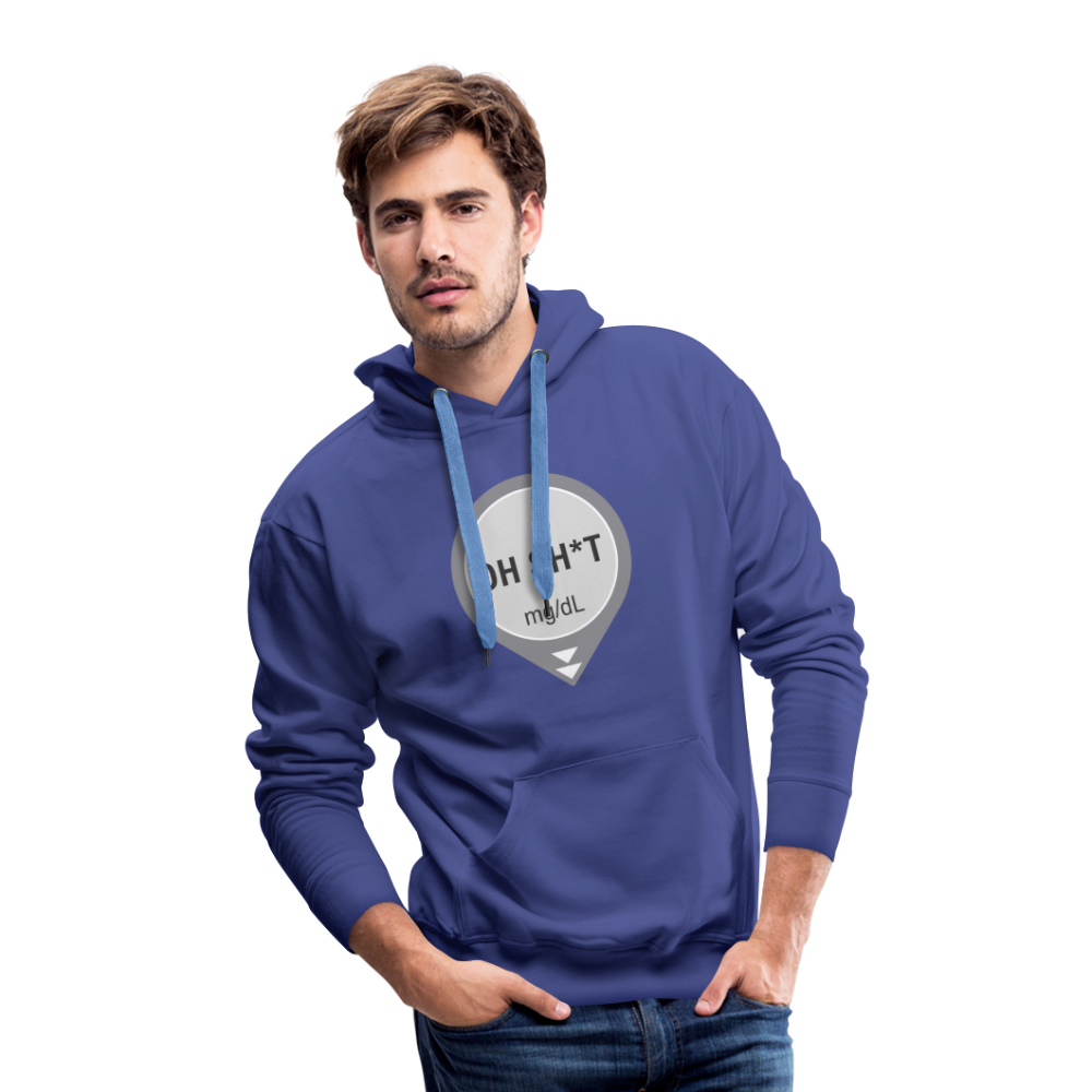 Dexcom Oh Sh*t Lows Premium Unisex Hoodie - royal blue