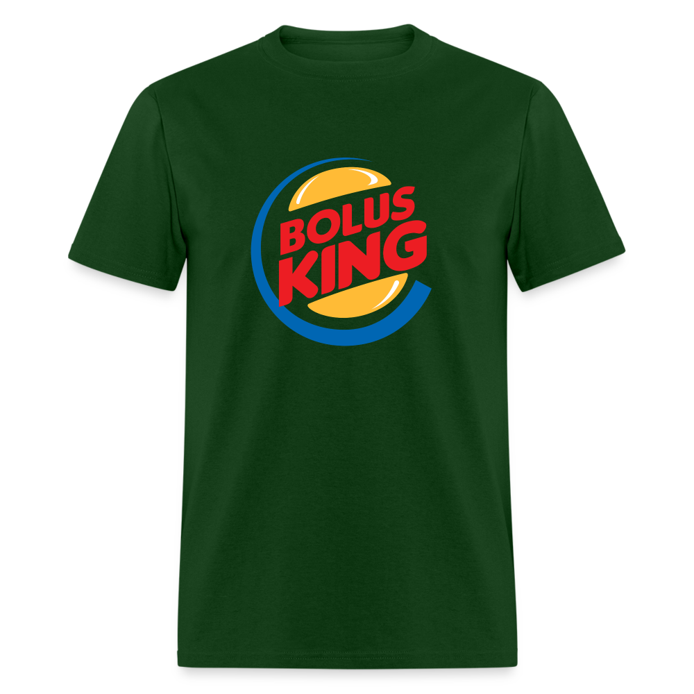 Bolus King "BK Parody" Morale Humor Adult Unisex Classic T-Shirt - forest green