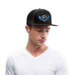Freedom Band Snap Back Trucker Hat - black/black