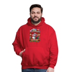 Type 1 Diabetes Ugly Christmas Men's Hoodie - red
