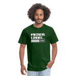 Pancreas Loading Error Humor Diabetes T-Shirt - forest green