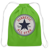 Diabetic Type One All Star Diabetic Supplies Storage Cotton Drawstring Bag - clover