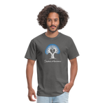 Diabetes Awareness Tree Of Love & Life Unisex T-Shirt - charcoal
