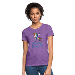 Ladies Fu** Diabetes Humor Premium Women's T-Shirt - purple heather