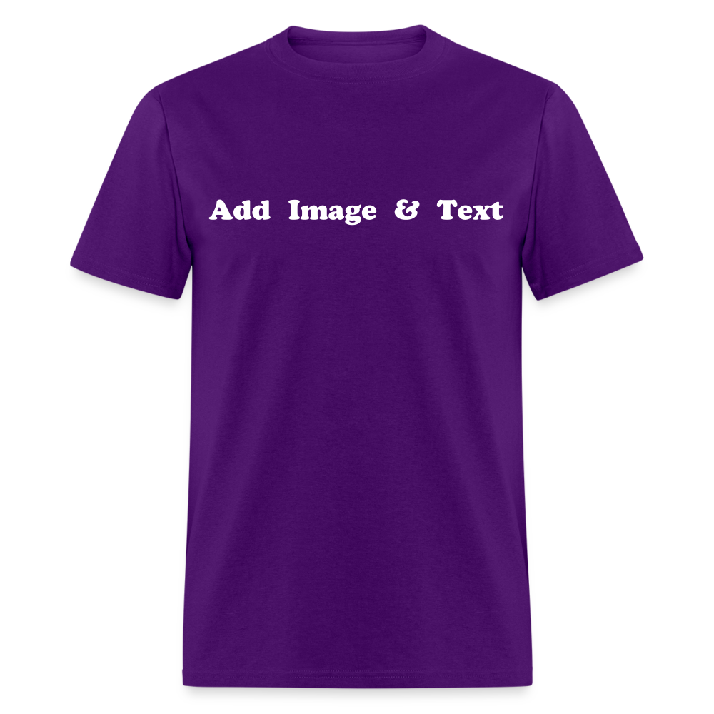 Create Your Own Apparel Text Design Gift Design Studio - purple