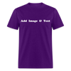 Create Your Own Apparel Text Design Gift Design Studio - purple