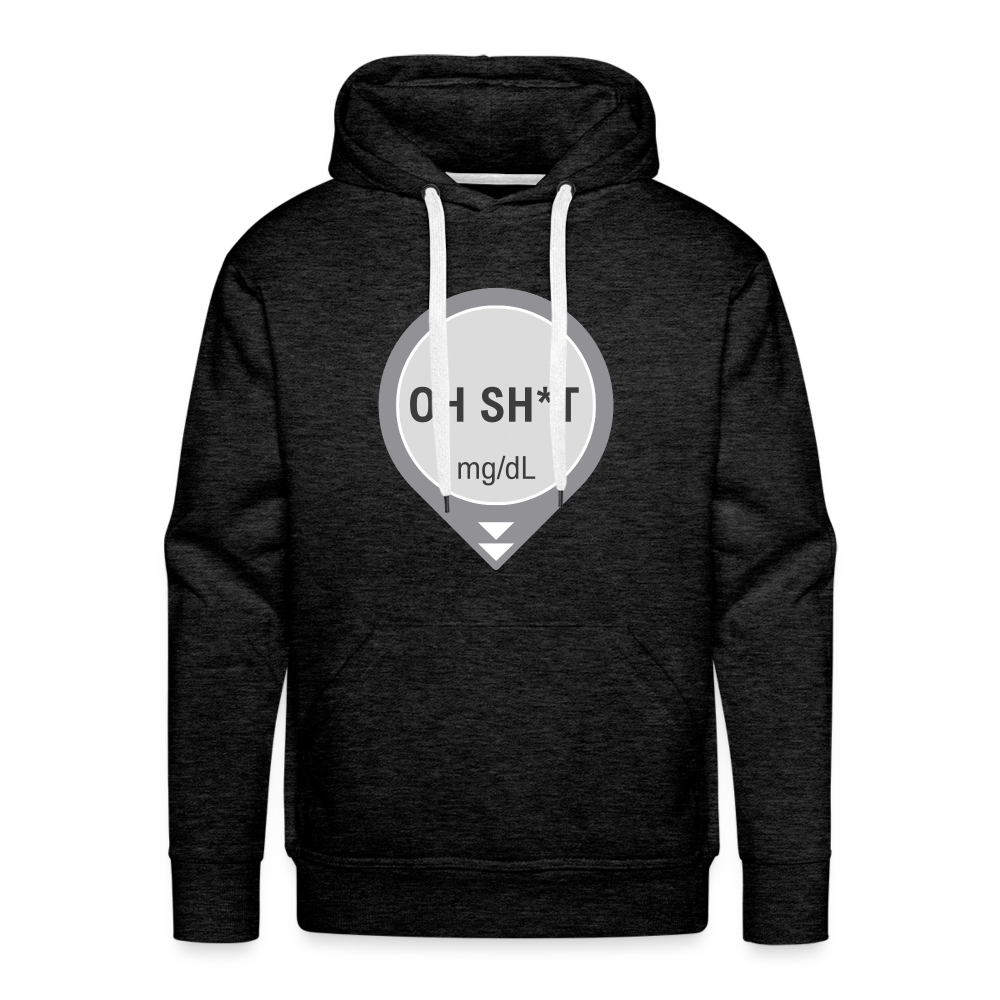 Dexcom Oh Sh*t Lows Premium Unisex Hoodie - charcoal grey