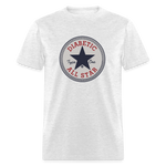 Type 1 All-Star Diabetic Morale Adult Unisex Ringspun Cotton T-Shirt - light heather gray