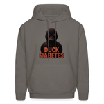 Duck Fiabetes Adult Unisex Comfort Hoodie - asphalt gray