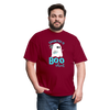 Diabetes Is Boo Sheet Funny Diabetic Halloween Humor Unisex T-Shirt - burgundy