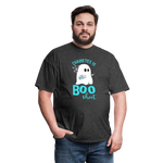 Diabetes Is Boo Sheet Funny Diabetic Halloween Humor Unisex T-Shirt - heather black