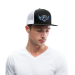Freedom Band Snap Back Trucker Hat - black/white