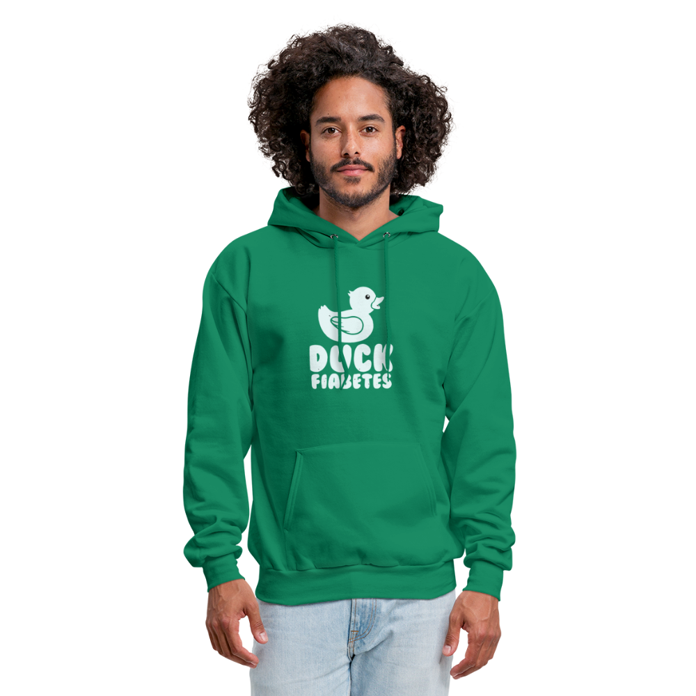 Duck Fiabetes Diabetic Humor Unisex Premium Comfort Hoodie - kelly green